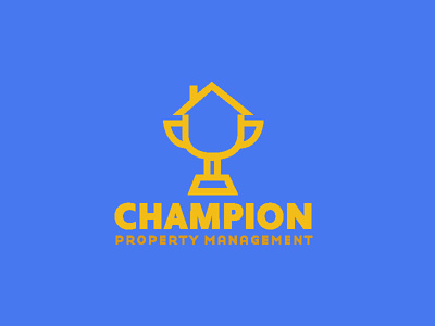 Champion Property Management champion house property trophy