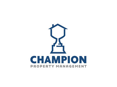 Champ Logo Final branddesigner logodesigner logodesigns properties property management property search re brand re design real estate real estate agency real estate branding real estate marketing simple design