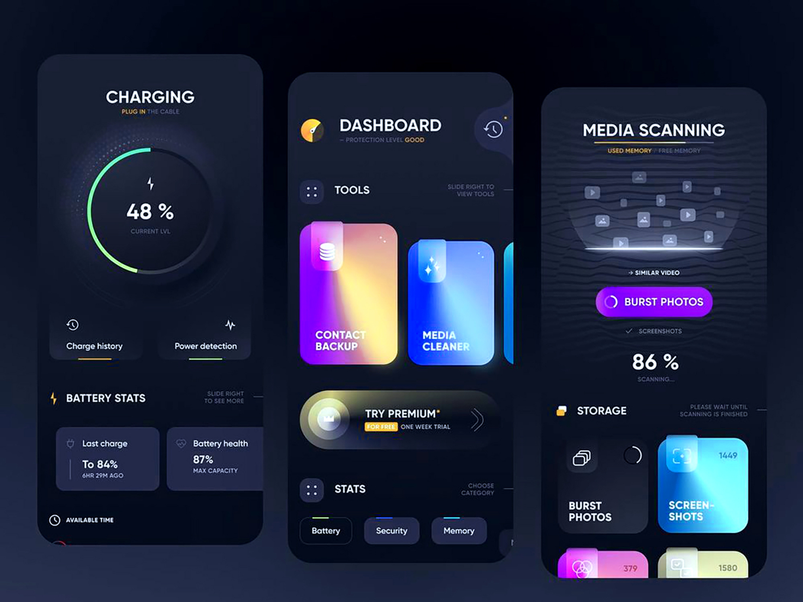 Multi-Tool Utility App Design by Creative Sparks on Dribbble