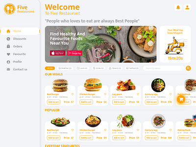 Food website