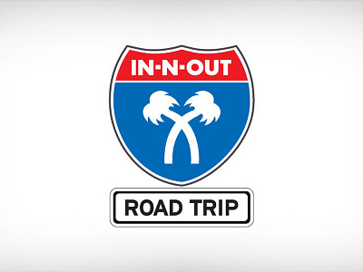 In-N-Out Burger Road Trip Logo