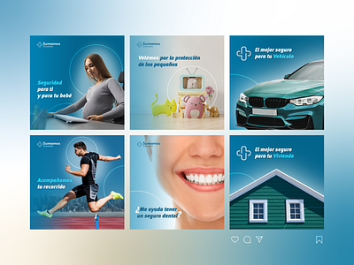 Post Social Media | Insurance Company branding design edition graphic design marketing digital photoshop post social media