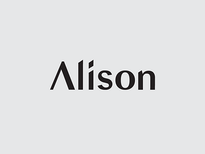 Alison Cosmetics - daily logo challenge branding design graphic design logo typography vector