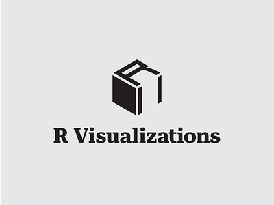 R Visualizations branding design graphic design illustration logo typography vector