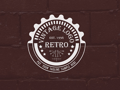 Retro Logo arifin graphic design logo minimalist retro tanvir vintage