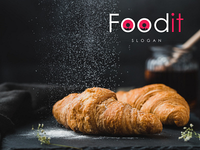 Food it 3d arifin branding design food logo foodit graphic design illustration logo minimalist tanvir