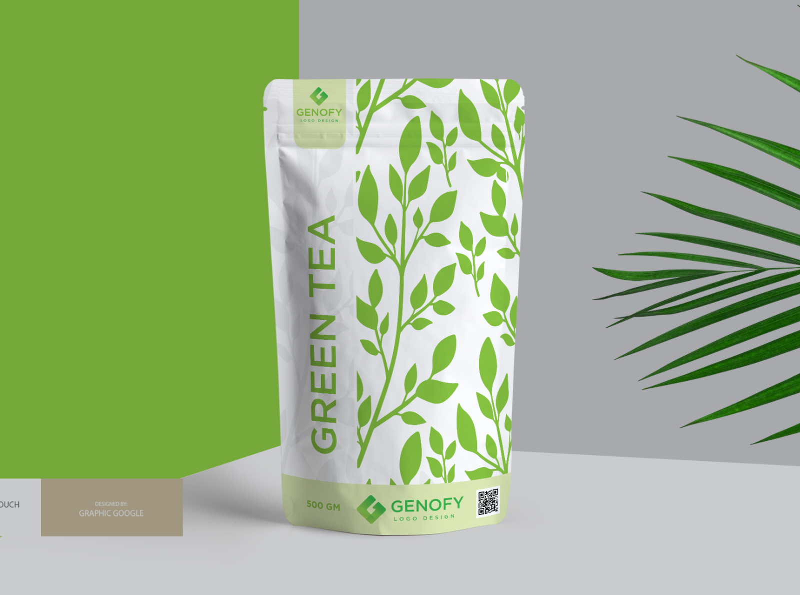 Genofy Green Tea by Arifin Tanvir on Dribbble