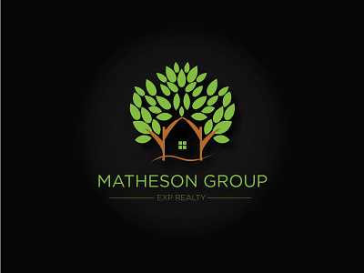 MATHESON GROUP arifin branding design graphic design houselogo illustration logo matheson matheson group minimalist real estate tanvir