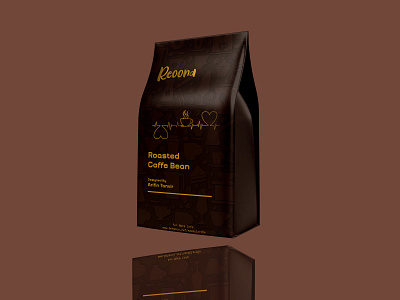 Reoona arifin blackcoffe branding coffepouch design graphic design illustration minimalist packagingdesign pouchpackaging reoona reoonapouchbag tanvir teapouch