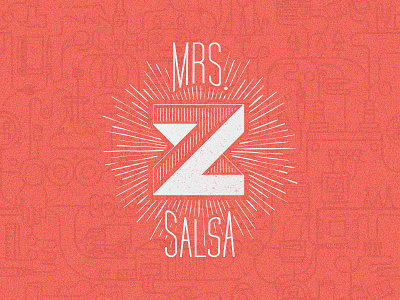 Mrs. Z logo salsa