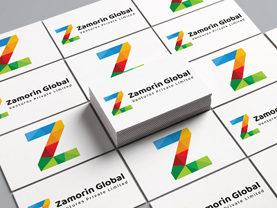 Zamorin Logo design colorful graphic design logo design minimal logo modern logo modern minimalist logo multi color logo tech logo