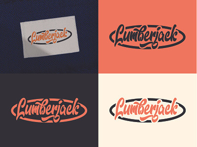 Minimal clothing brand logo design