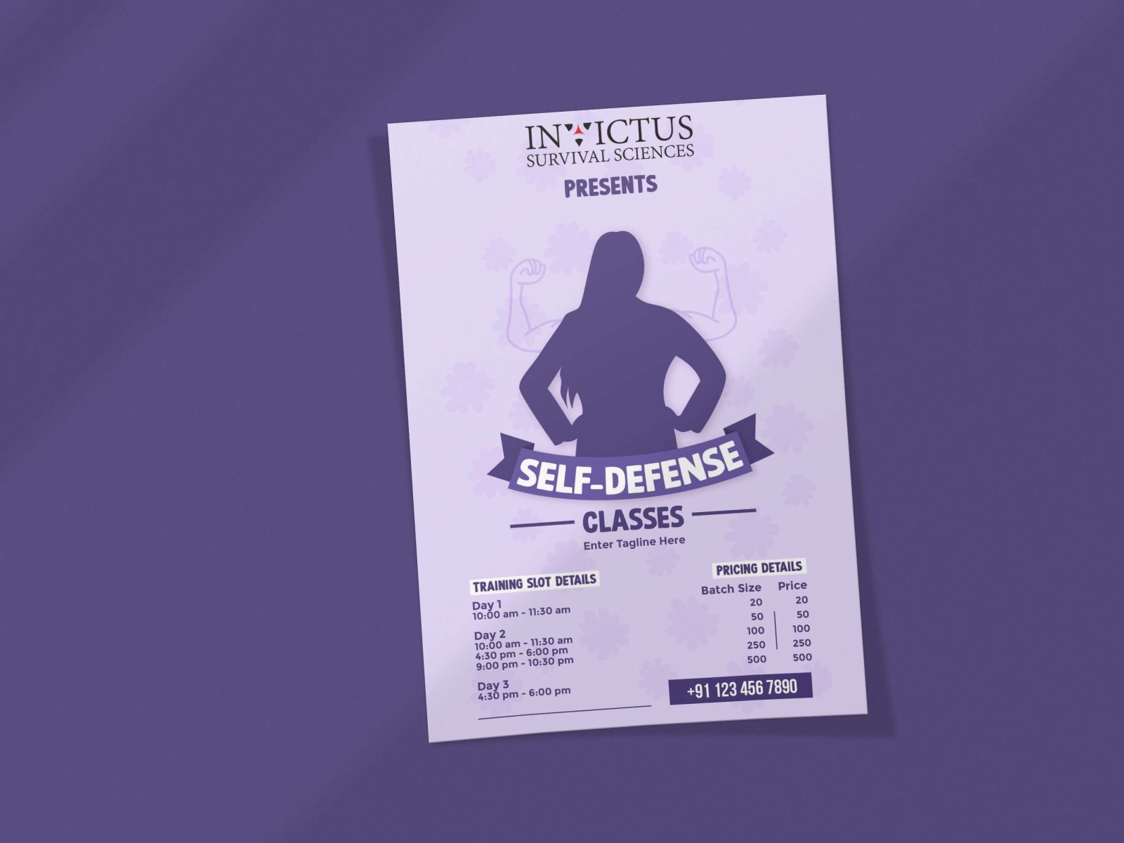 self-defense-classes-flyer-by-harsh-jain-on-dribbble