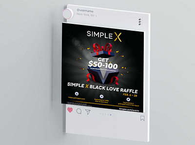 SimpleX Giveaway banner brand design branding brochure design flyer illustration logo social media design ui