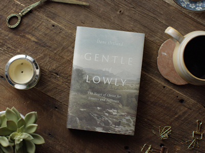 Gentle and Lowly blacksheep book christ christian church crossway design gentle heart lowly painting sheep typography