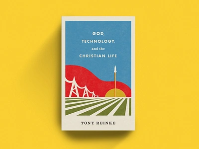 God, Technology and the Christian Life christian design field fifties grain illustration mid century minimal retro rocket simple sixties technology vintage