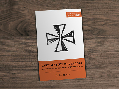 Redemptive Reversals Illustration black white book christian church church design cover cross illustration inverse reverse series woodcut