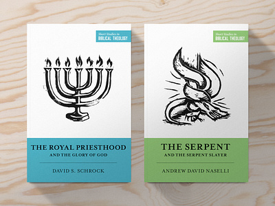New Illustrations for Crossway blue book candle christian church design flame green icon illustration menorah minimal simple snake