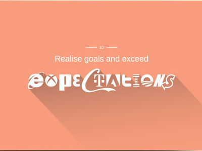 10. Realise Goals and Exceed Expectations