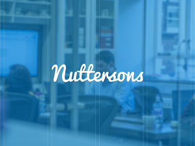 Nuttersons Rebrand branding company design goals illustration logo manchester typography values