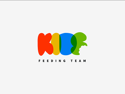Kids Feeding Team branding campaign children company design enthusiasm ethics goals icon illustration kids logo manchester typography values values. vector website