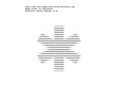 ASCII logo