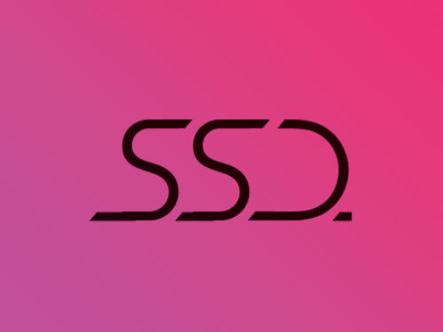 ssd Logo design logo