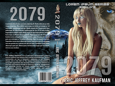 Sci-fi romance novella book cover books design