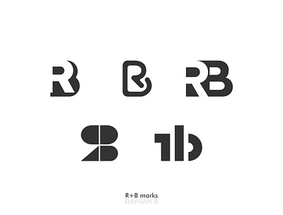 RB letter logo concepts br logo letter logo logo design rb letter logo