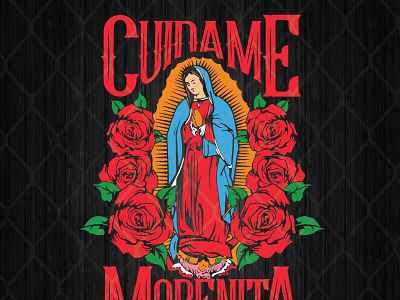 Virgin of Guadalupe Cuidame Morenita