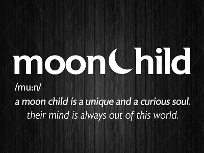Moonchild Definition