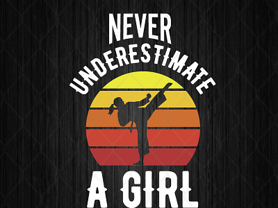Never Underestimate a Girl with a Black Belt