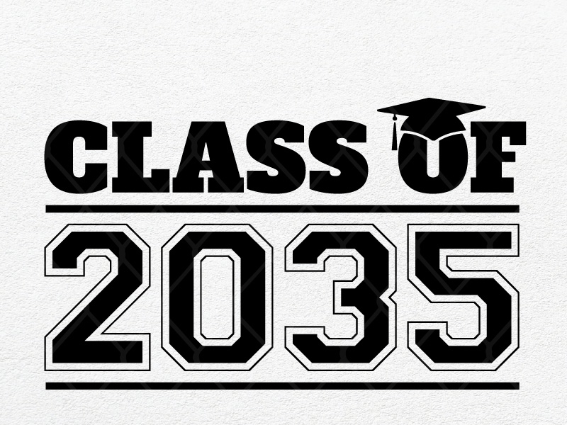 Class Of 2035 by SVG Prints on Dribbble