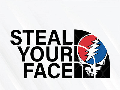 Steal Your Face Grateful Dead The North Face svg png dxf eps graphic design
