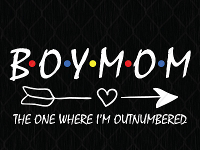 Boy Mom The One Where I'm Outnumbered boy mom outnumbered the one