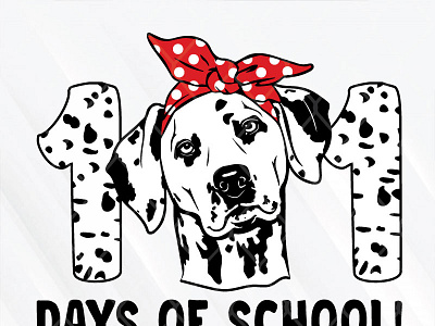 101 Days Of School Dalmatian Dog 101 days dalmatian dog school