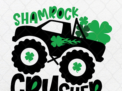 Shamrock Crusher St Patrick's Day patrick day shamrock