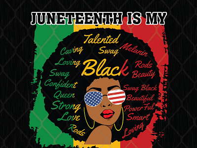 Juneteenth is My Independence Day black lives matter design graphic design illustration juneteenth