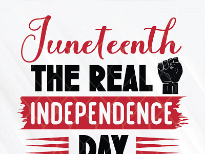 Juneteenth The Real Independence Day black lives matter design graphic design illustration juneteenth