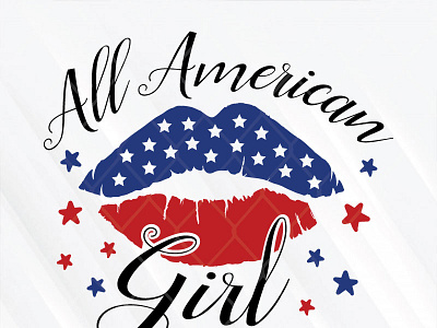 All American Girl design graphic design illustration