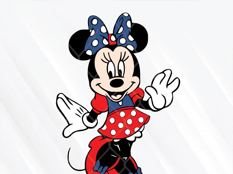 Minnie Mouse 4th Of July by SVG Prints on Dribbble