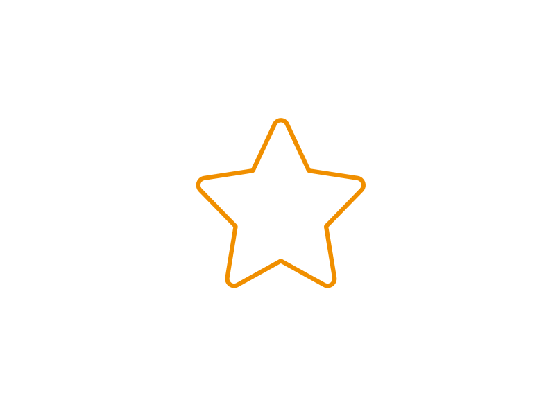 Favourite after effects animation app burst favourite icon ios lottie star