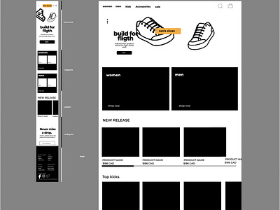 sam shoes app ui