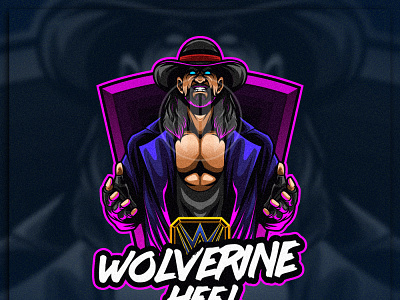 WolverineHeel esport logo branding cartoon character character design facebook gaming gaminglogo illustration instagram logo streamer vector