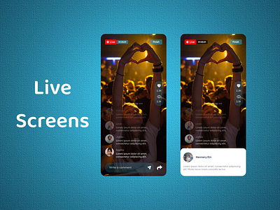 Live Screens