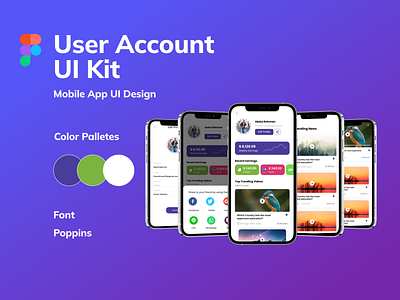 User Account Design account app android app branding design dribbble ios app logo ui ux