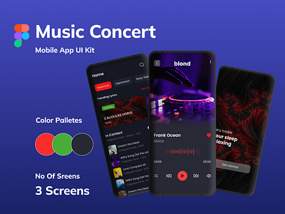Music Concert account app android app branding concert design dribbble ios app logo music ui ux