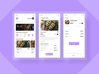 Food app android app app design dribbble eat food food app food app ui restaurant restaurant app shot ui ui design ui ux design ux