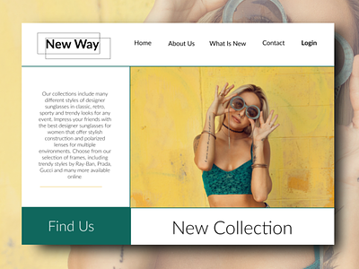 New Way website design graphic design ui ux