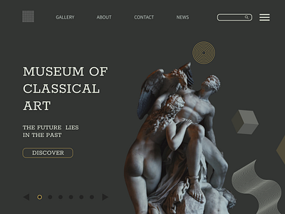 Museum Landing Page